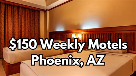 best $150 weekly motels phoenix, az